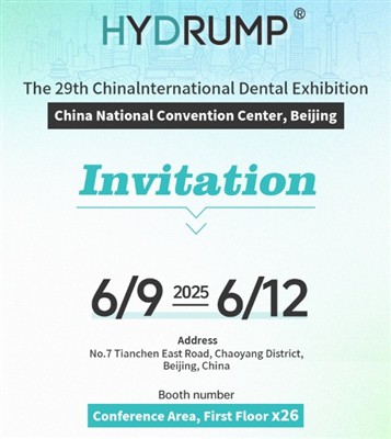 HYDRUMP Sino-Dental 2025'te – Davetlisiniz
